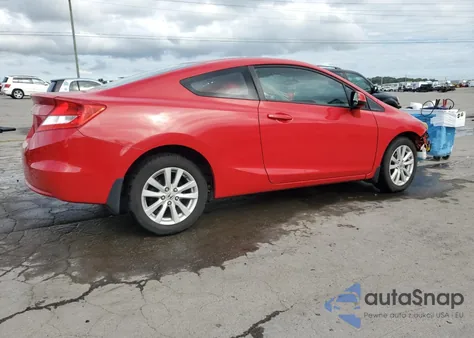 2012 Honda Civic Ex из США, поврежденный, VIN 2HGFG3B86CH545129
